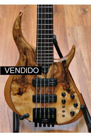 Meridian Aural II 5 Headless Spalted Maple Top Meridian Aural II 5 Headless Spalted Maple Top